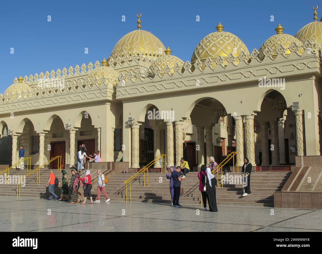 Al Mina Moschee, Hurghada, Ägypten Stock Photo