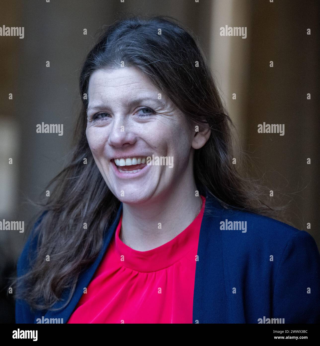 London, UK. 26th Mar, 2024. Michelle Donelan, Science Innovation and Technology secretary arrives at a cabinet meeting at 10 Downing Street London. Credit: Ian Davidson/Alamy Live News Stock Photo
