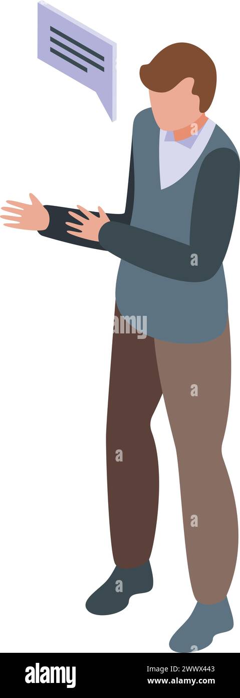 Talking and conversing Stock Vector Images - Alamy
