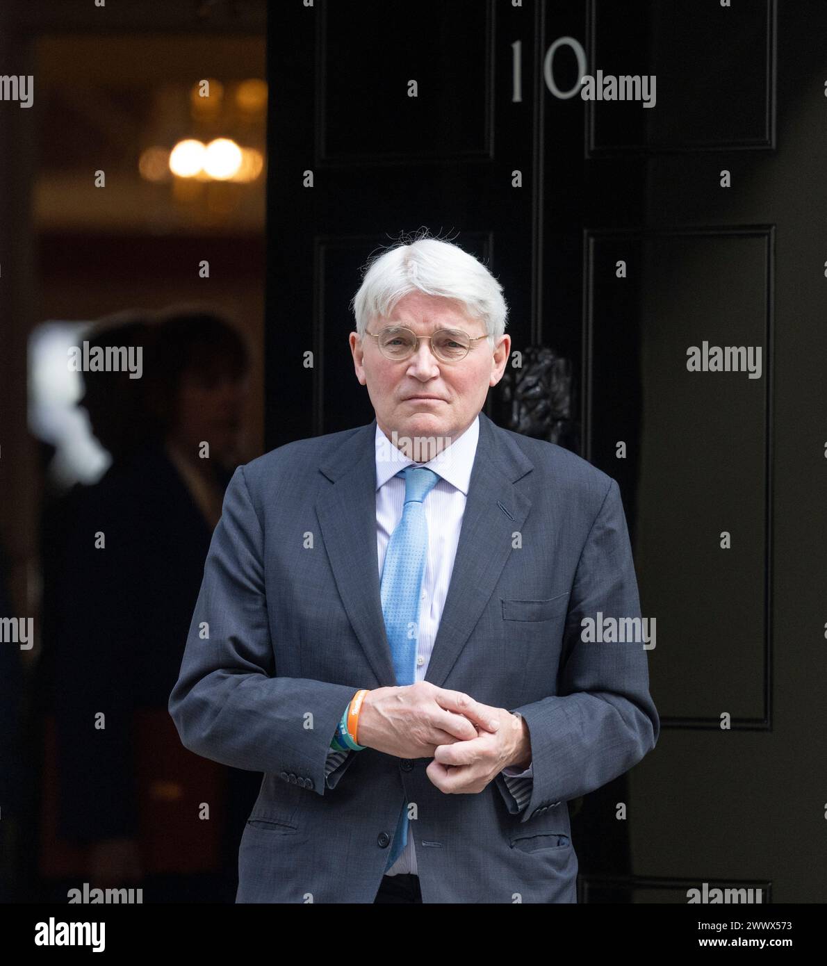 Downing Street, London, UK. 26th March, 2024. Andrew Mitchell MP, Minister of State for Foreign Office in Downing Street. Credit: Malcolm Park/Alamy Live News. Stock Photo