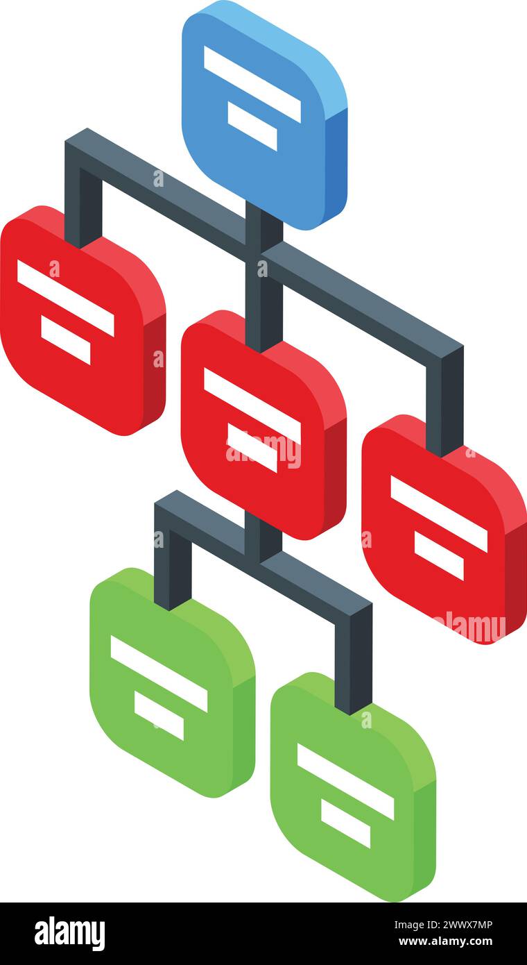 Seo code scheme icon isometric vector. Software tablet. Electronic device Stock Vector