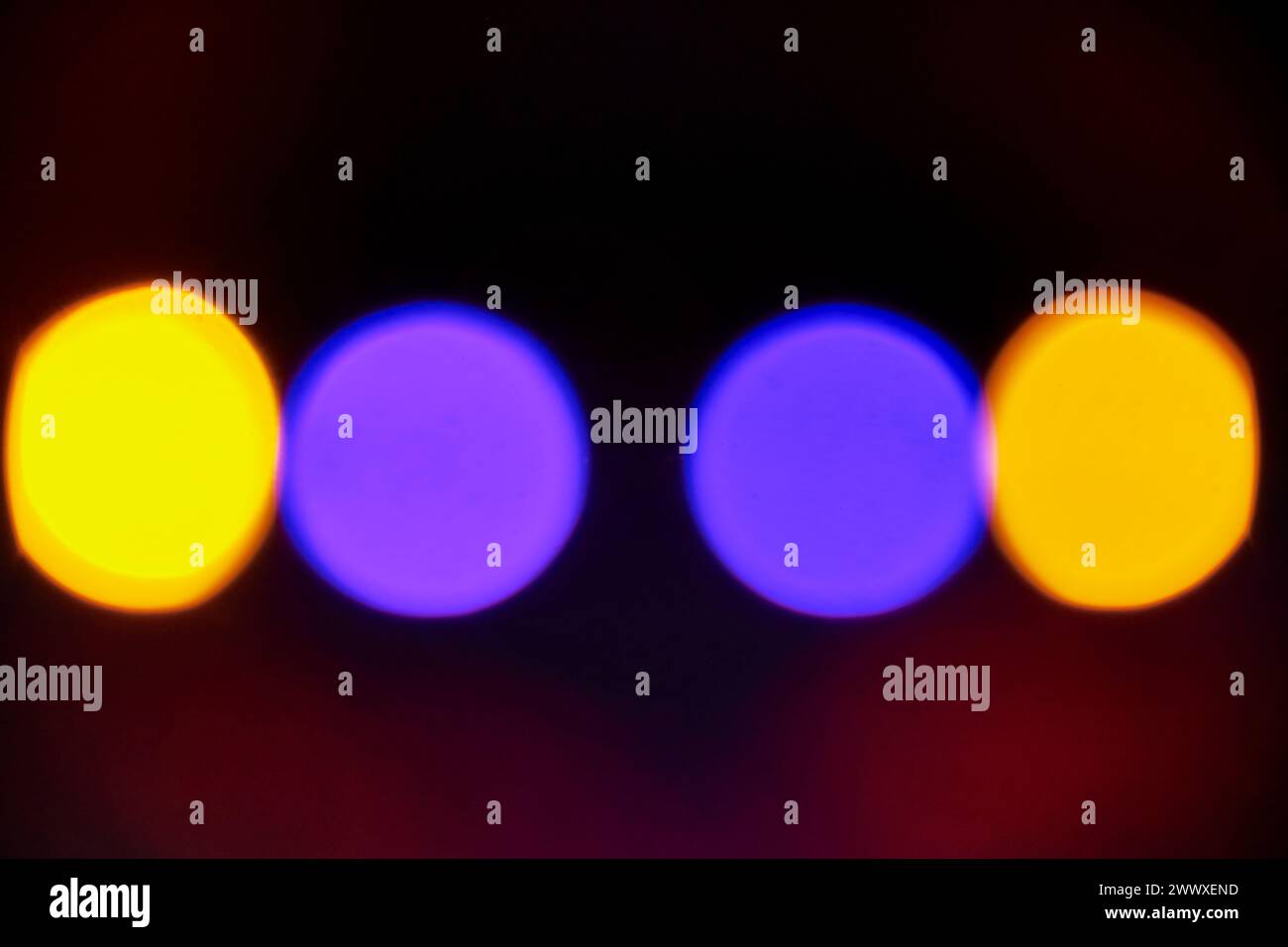 Light Leaks And Defocused Disco Light Stock Photo