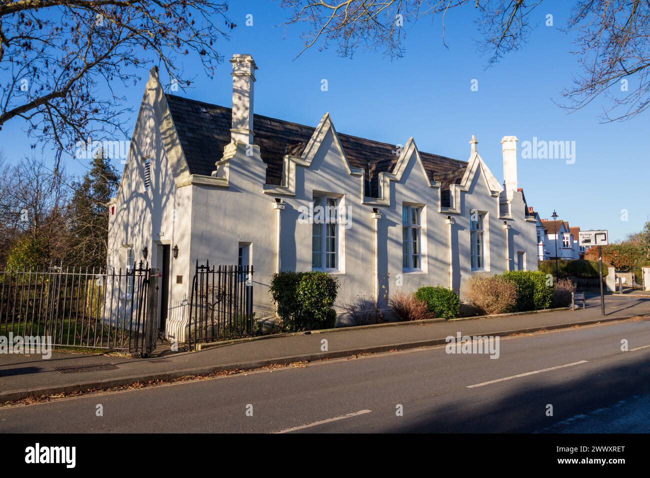 College of God's Gift (the 'Old College'), Dulwich Village, London Stock Photo