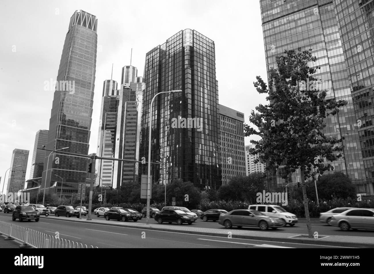 Modern Architecture Beijing China Stock Photo Alamy