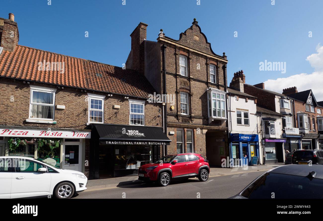 Middle Street South, Great Driffield Stock Photo
