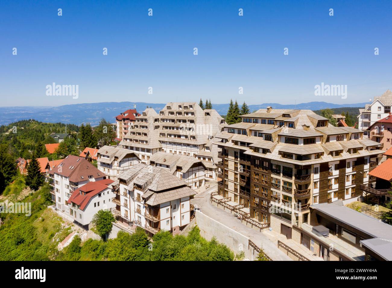 Photo inspiration: Gallery Detail: An Elevated Perspective Captures The Quaint Houses And Winding Streets