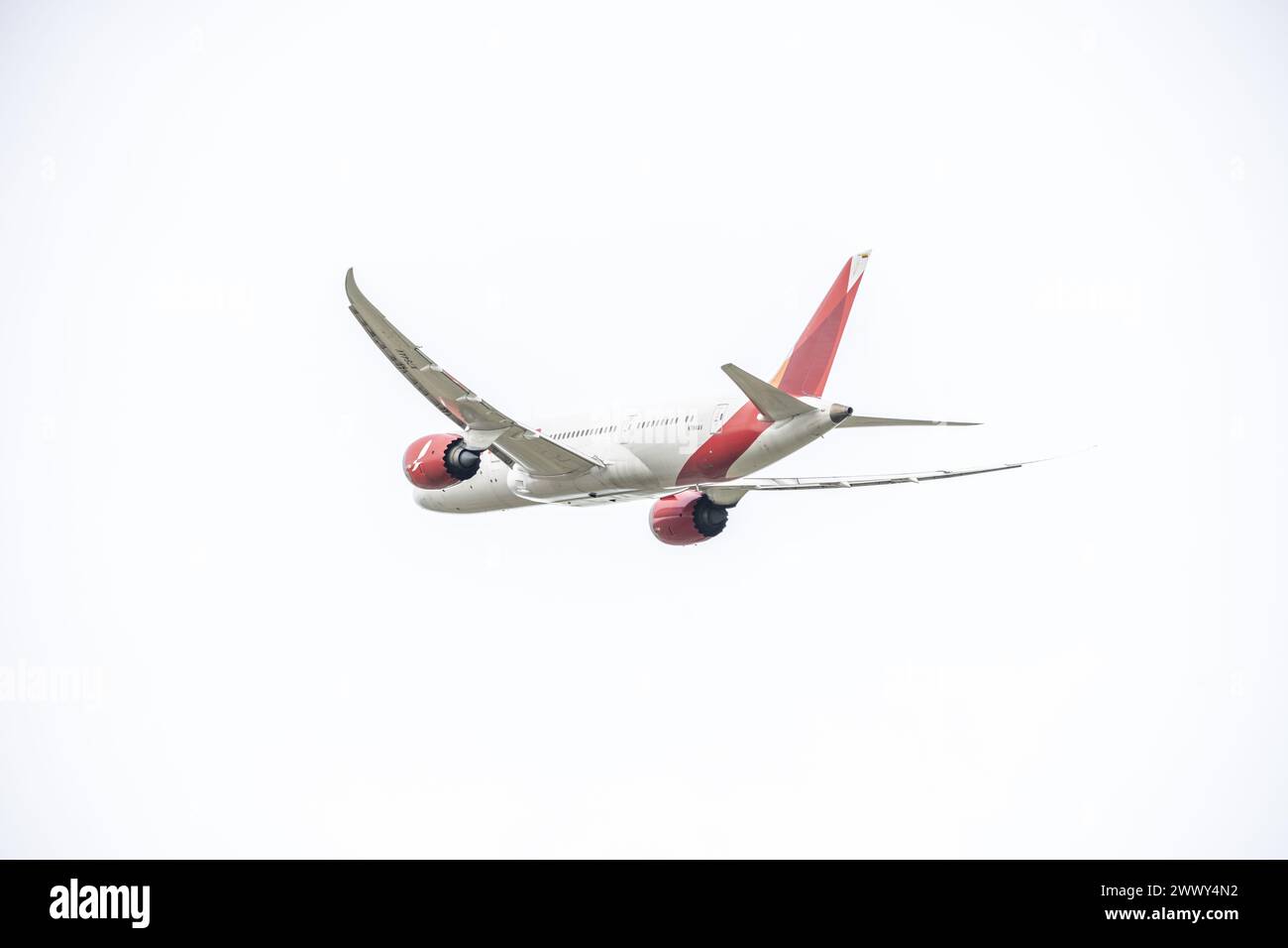 a-passenger-plane-just-taken-off-from-an-airport-heading-to-its