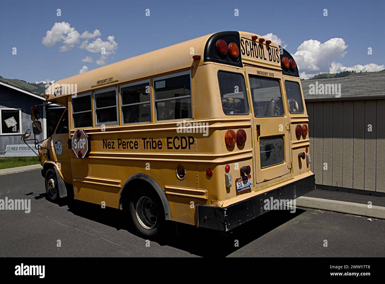 KAMIAH/IDAHO /USA Daily life and business in Kamiah small western