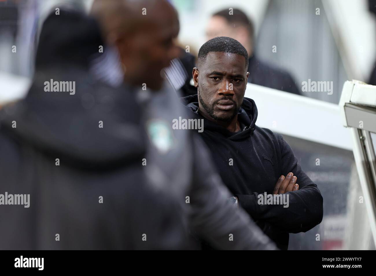 France. 26th Mar, 2024. © PHOTOPQR/VOIX DU NORD/MATTHIEU BOTTE ; 26/03/2024 ; 26/03/2024. Lens. FOOTBALL. Match amical Cote d'ivoire - Uruguay au stade bollaert delelis. Emerse fae, coach. PHOTO MATTHIEU BOTTE LA VOIX DU NORD Lens, France, march 26th 2024 friendly soccer match between Ivoiry Coast and Uruguay Credit: MAXPPP/Alamy Live News Stock Photo