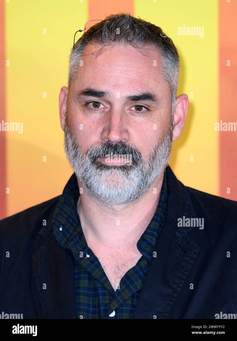 London, UK. March 26th, 2024. Alex Garland arriving at the Civil War UK