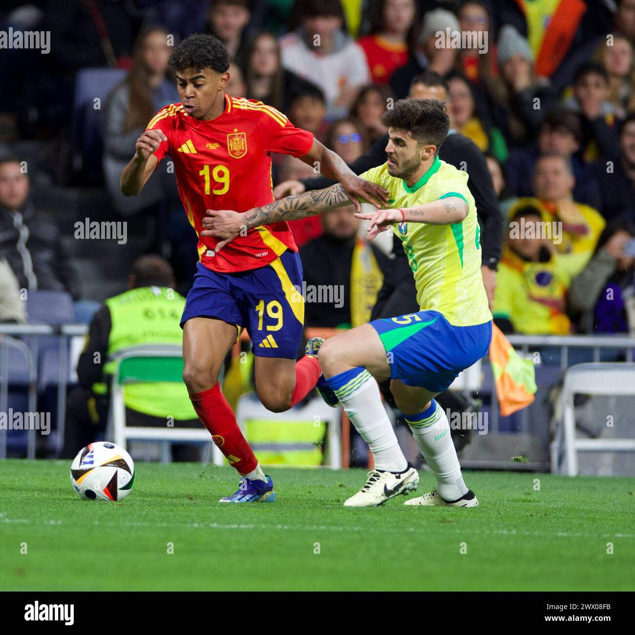 Madrid Spain 26th Mar 2024 International Friendly Football Match madrid-spain-26th-mar-2024-international-friendly-football-match