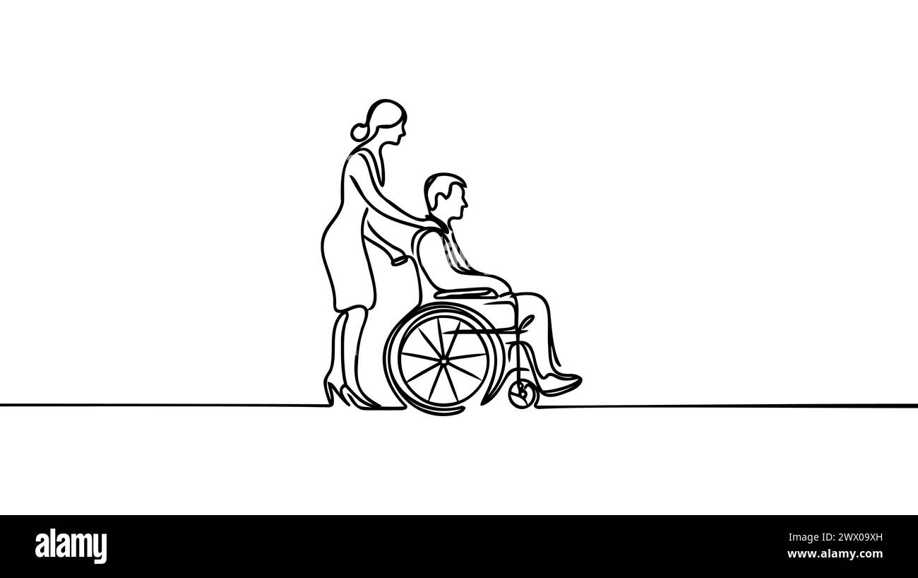 Nurse Carries A Patient In A Wheelchair Continuous One Line Vector haccp-food-safety-booklet-safety-procedures-food-handling-cooking