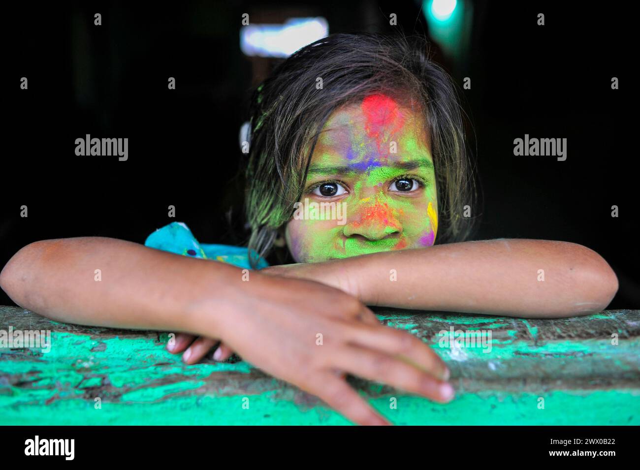 Non Exclusive: March 26, 2024, Sylhet, Bangladesh: A child at a tea ...
