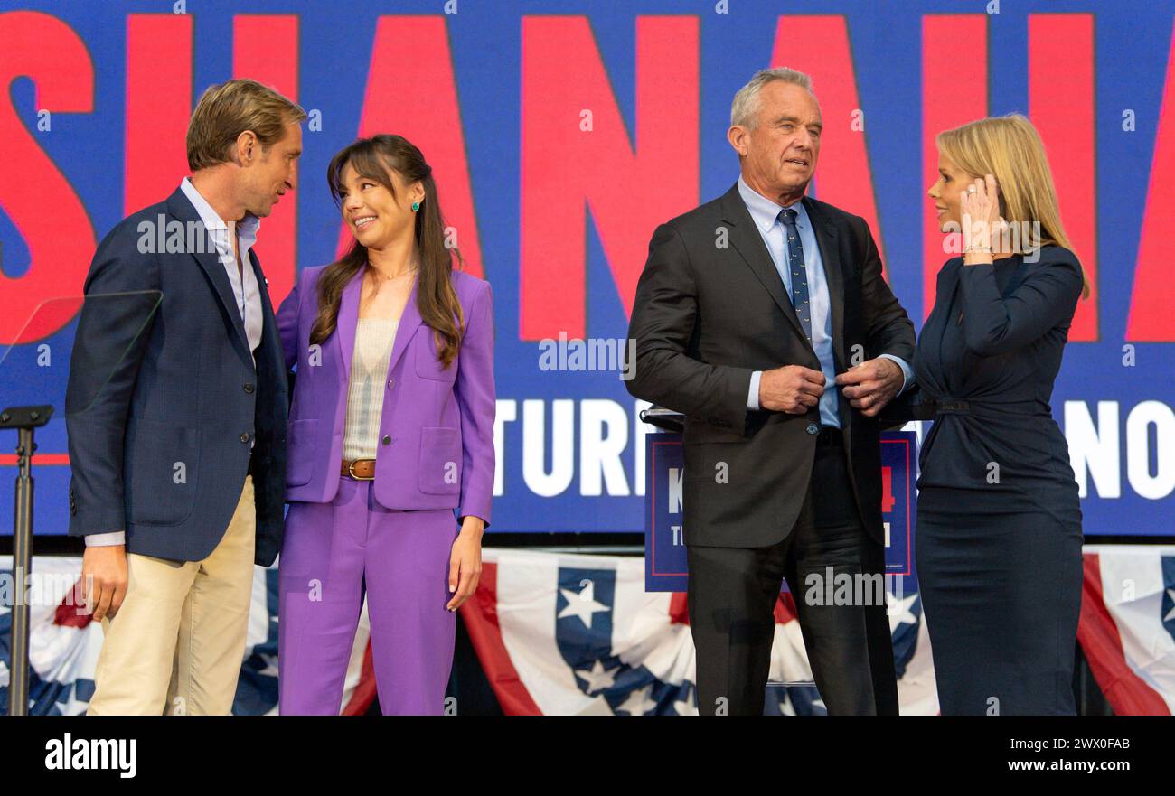 Oakland, California, USA. 26th Mar, 2024. From left, JACOB STRUMWASSER