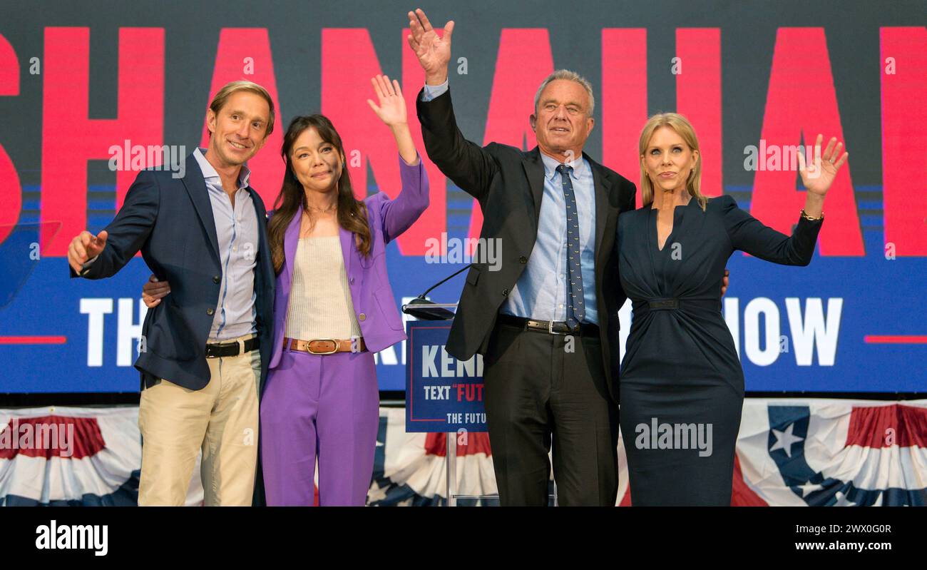 Oakland, California, USA. 26th Mar, 2024. From left, JACOB STRUMWASSER