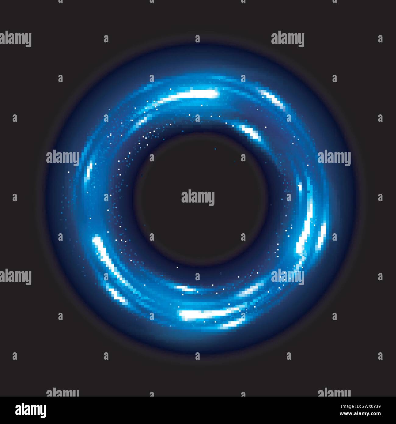 Rotating Blue Shiny with Sparks. Suitable For Product Advertising ...