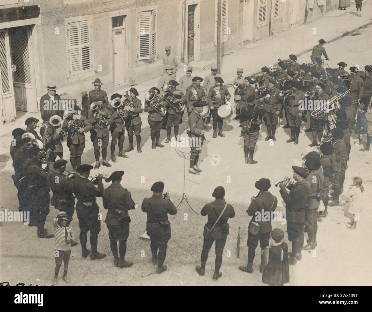 American troops in france hi-res stock photography and images - Alamy