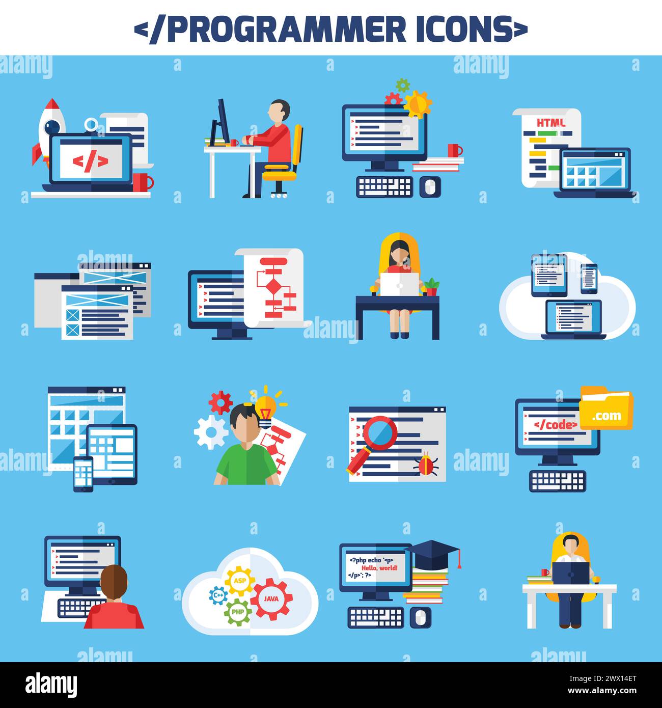 Code console Stock Vector Images - Alamy