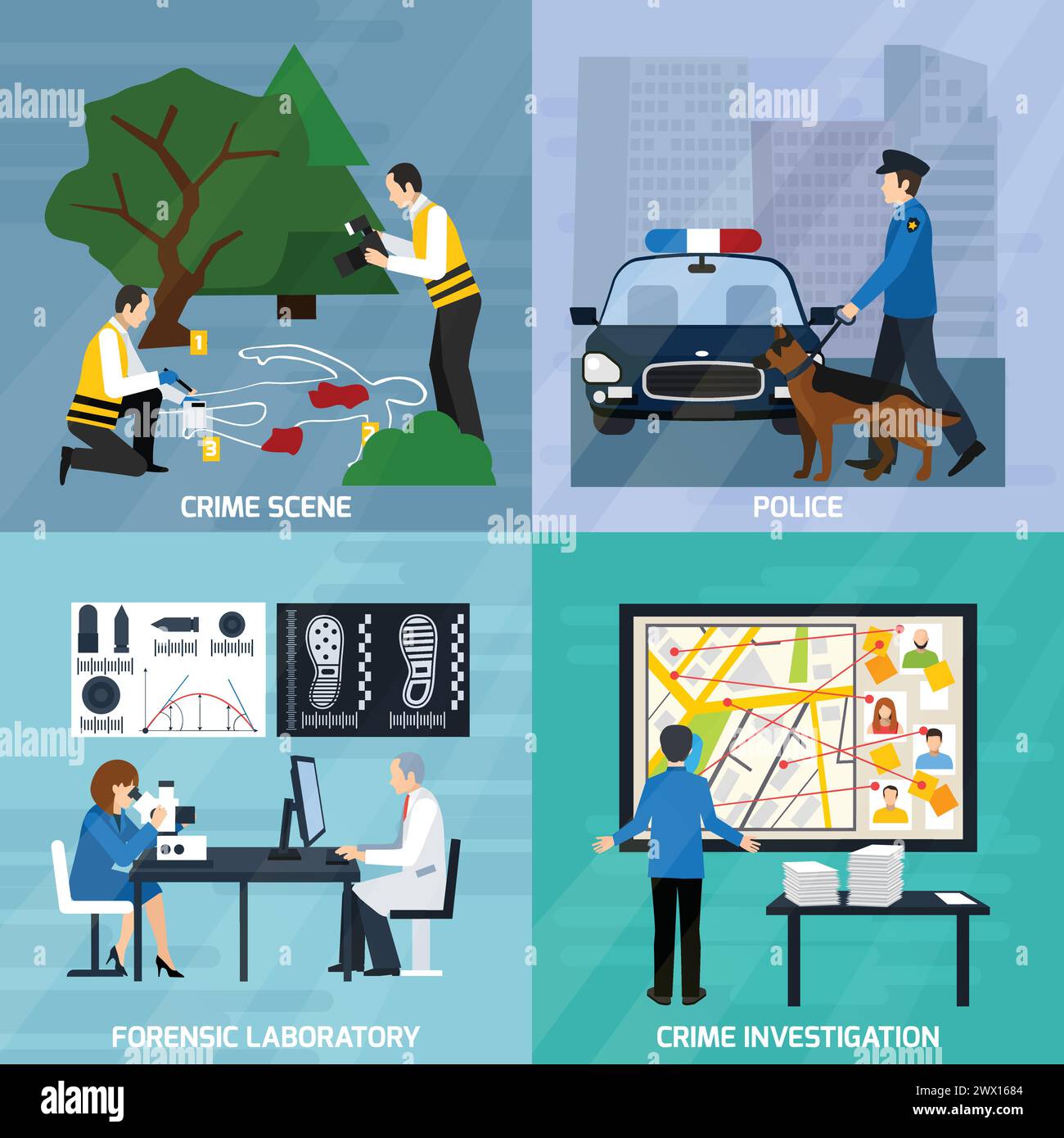 Identification trace map hi res stock photography and images Alamy