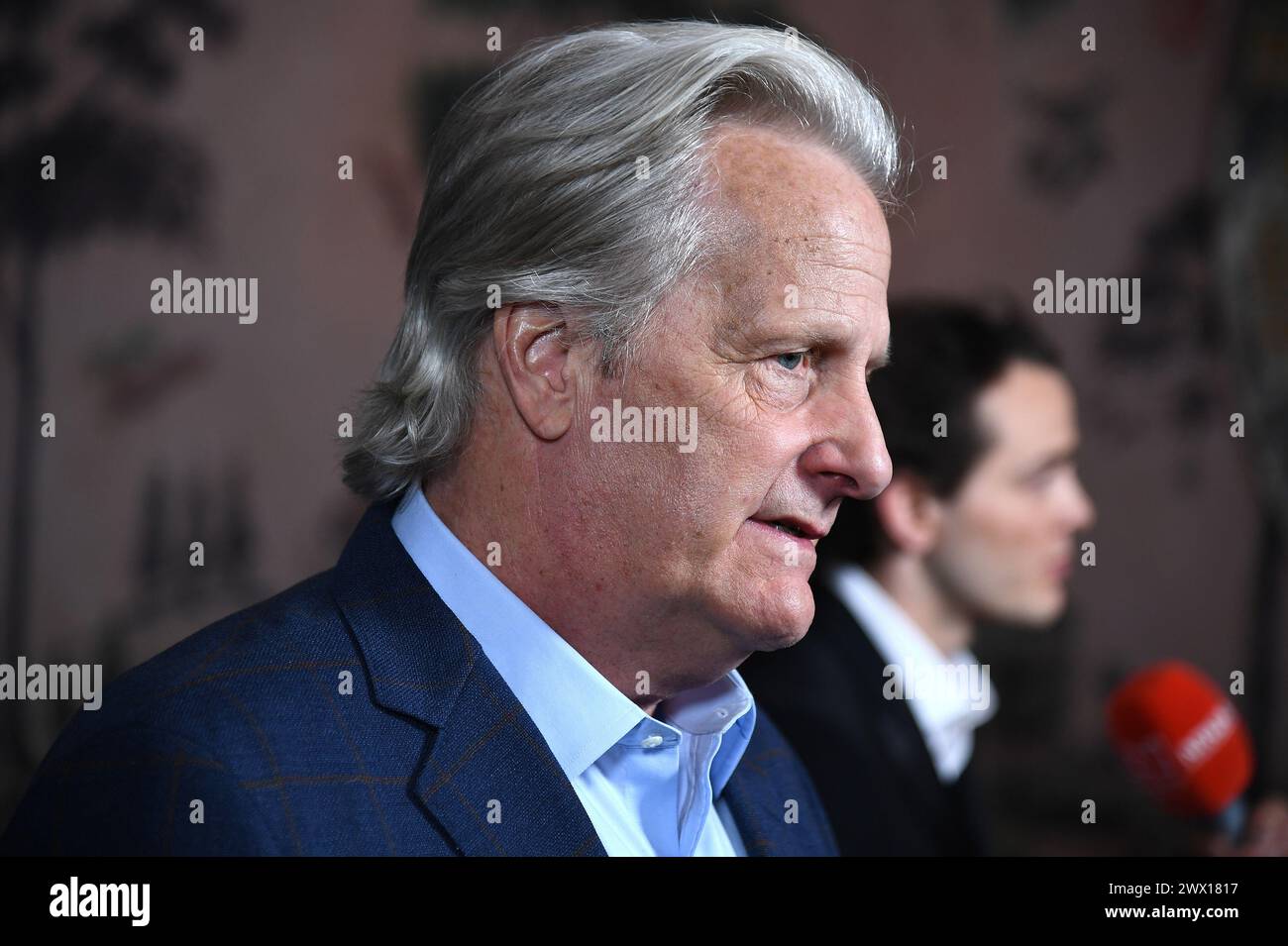 New York, USA. 26th Mar, 2024. Jeff Daniels attends Prime Video's 'American  Rust: Broken Justice' New York Screening at The Whitby Hotel, New York, NY,  March 26, 2024. (Photo by Anthony Behar/Sipa, image size:1300x955