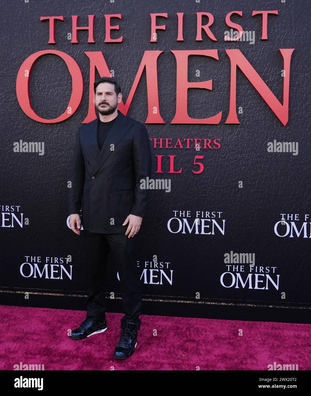 Keith Levine arrives at the 20th Century Studio's THE FIRST OMEN Los