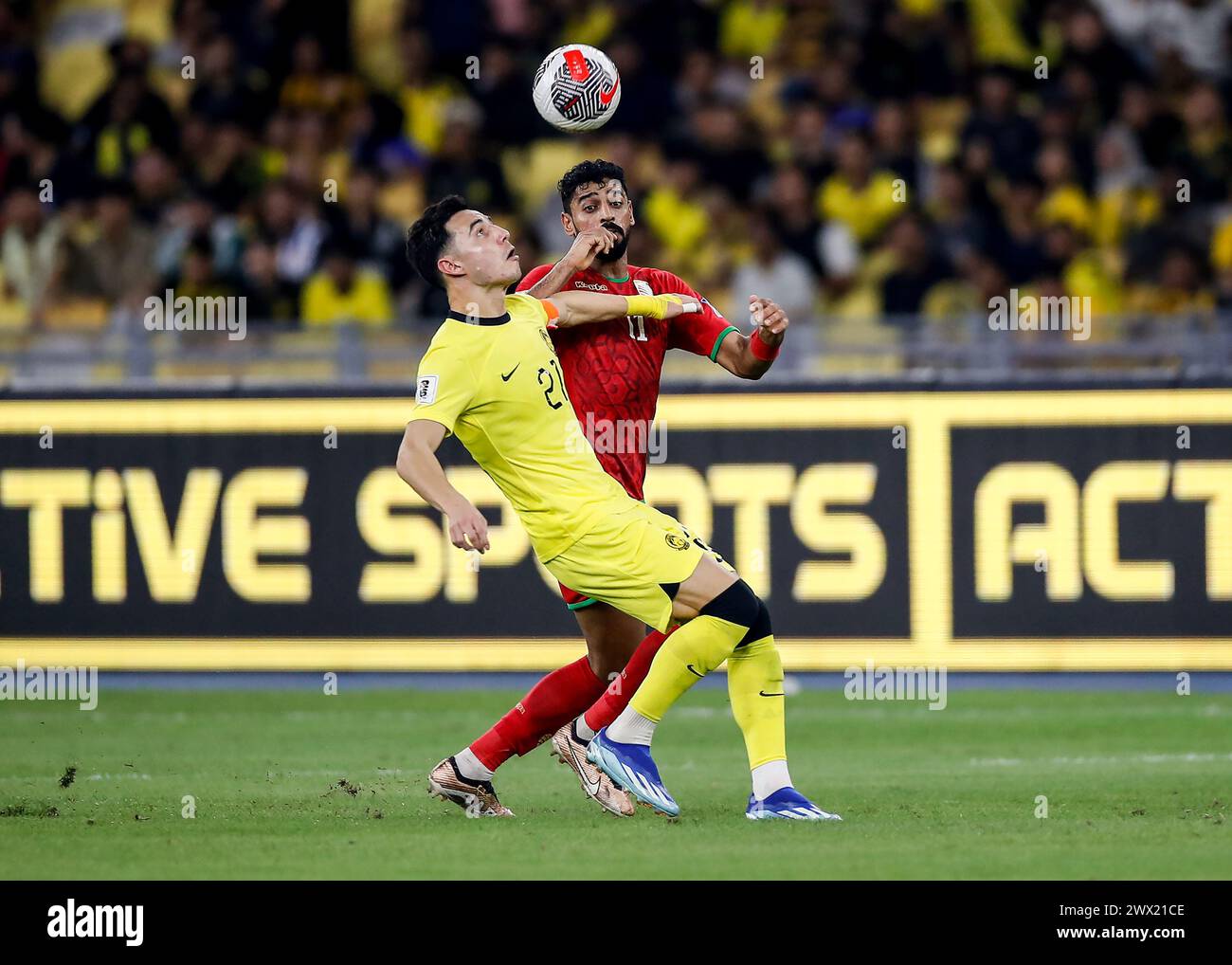 Soccer players in action during FIFA Qualifying Matches 2026