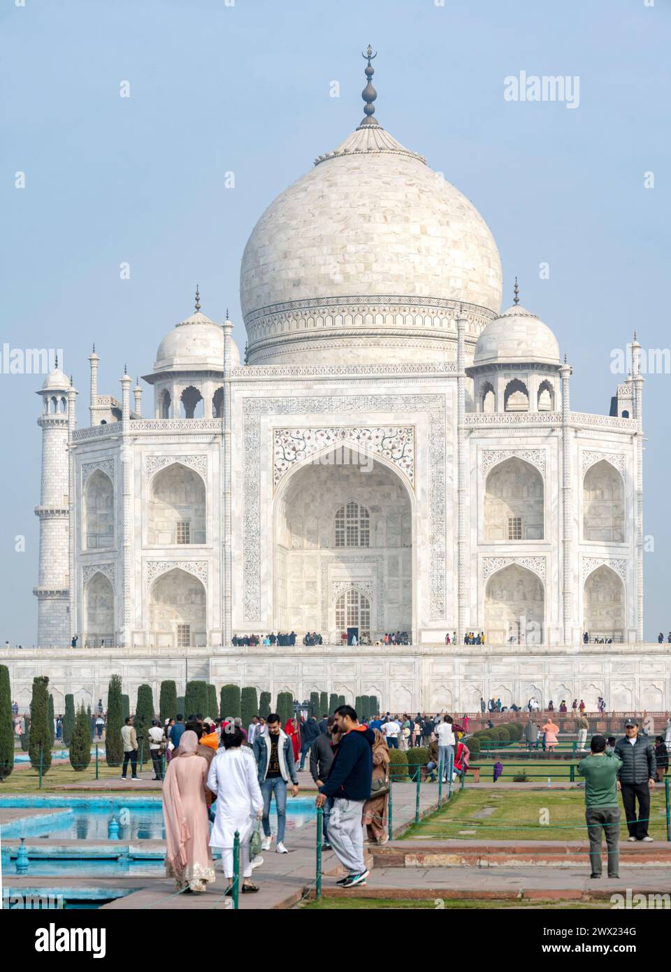 Indien, Agra, Taj Mahal Stock Photo - Alamy