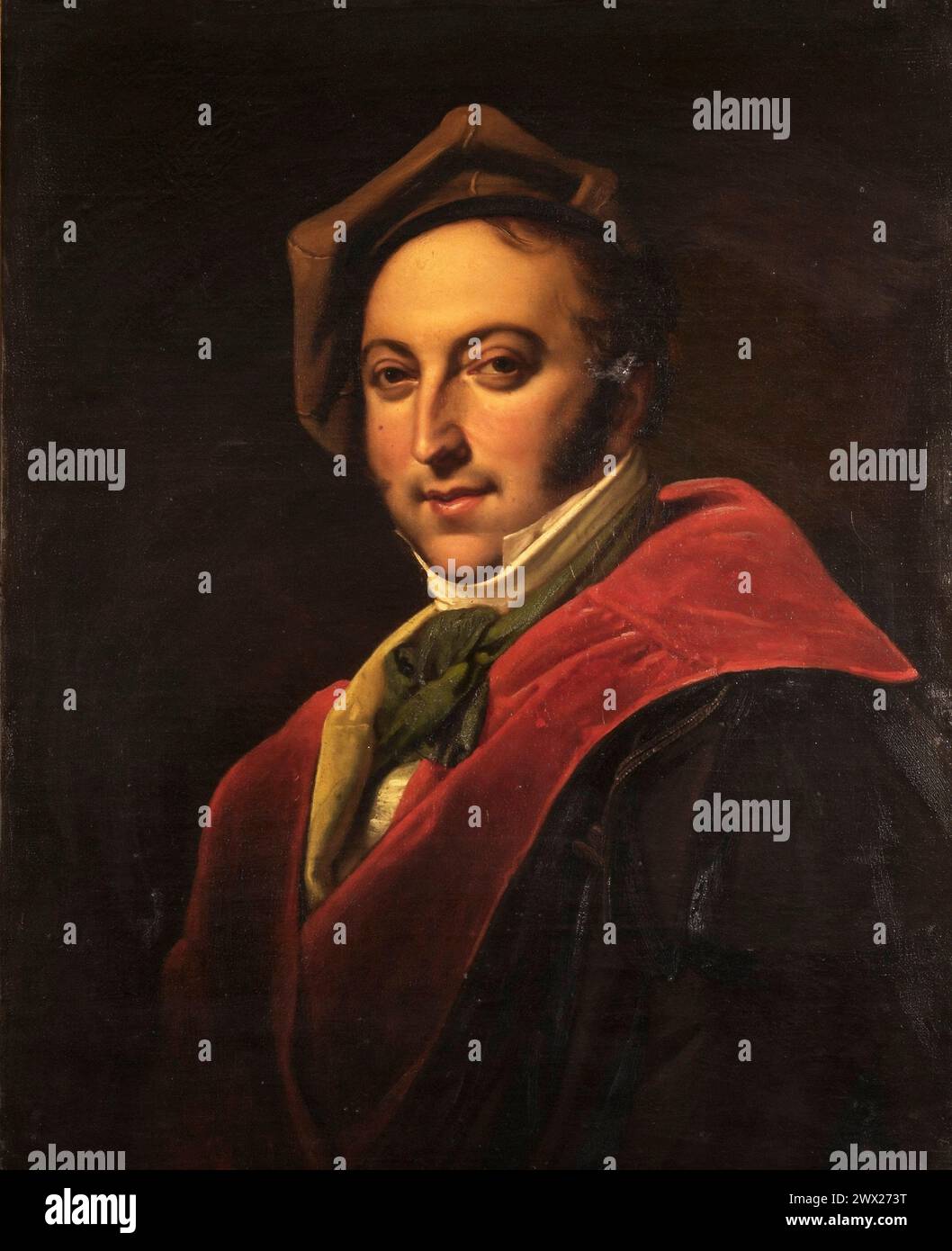 Italy Music Gioacchino Rossini Portrait By Marie Franáoise Constance Mayer Stock Photo