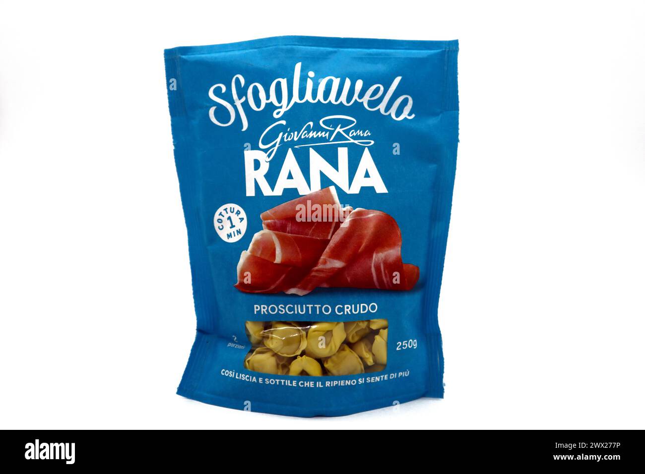 Italian Filled Pasta Giovanni Rana, Raw Ham Tortellini Stock Photo Alamy