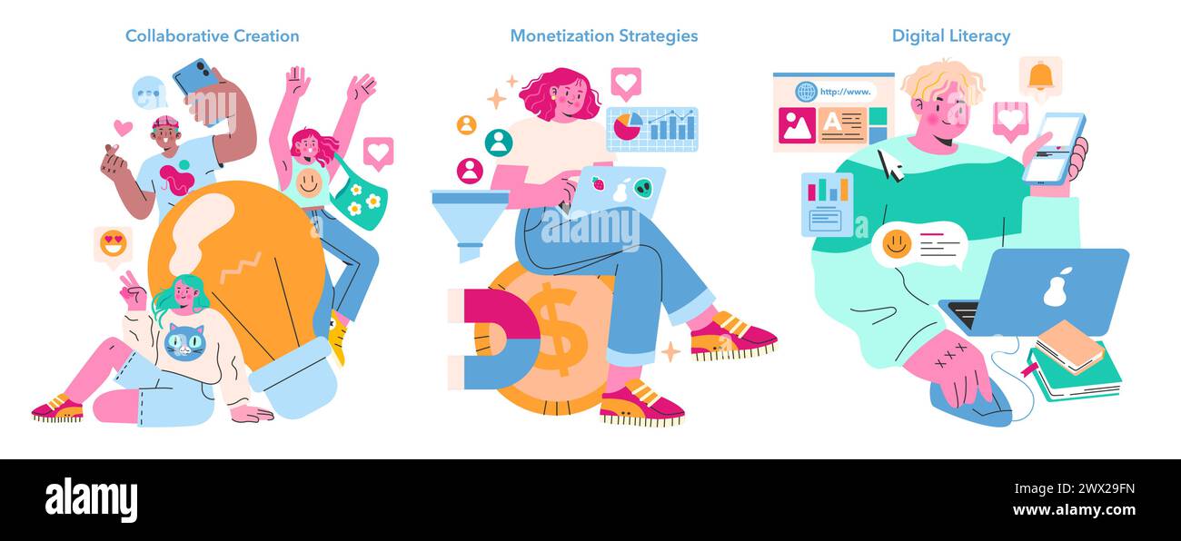 Effective monetization Stock Vector Images - Alamy