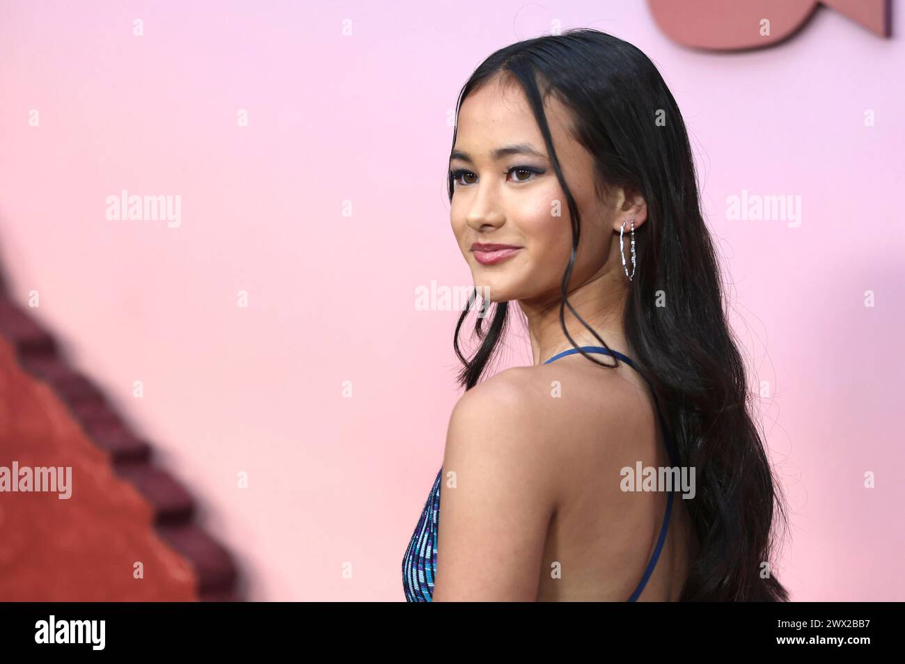 Kaylee Hottle Bei Der Weltpremiere Des Kinofilms Godzilla X Kong The 