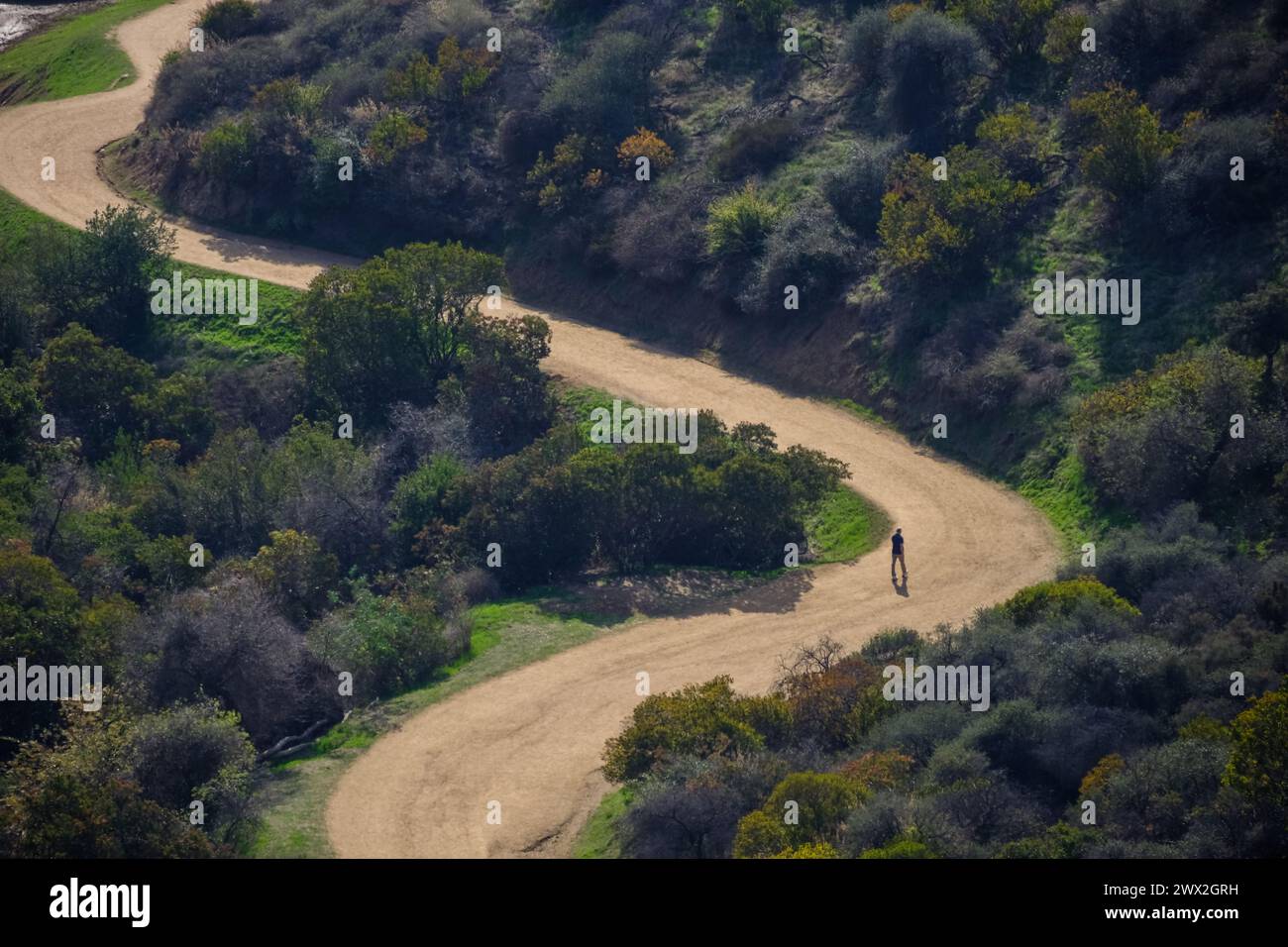 Griffith Park, Los Angeles, California, USA. With over 4,000 acres the ...