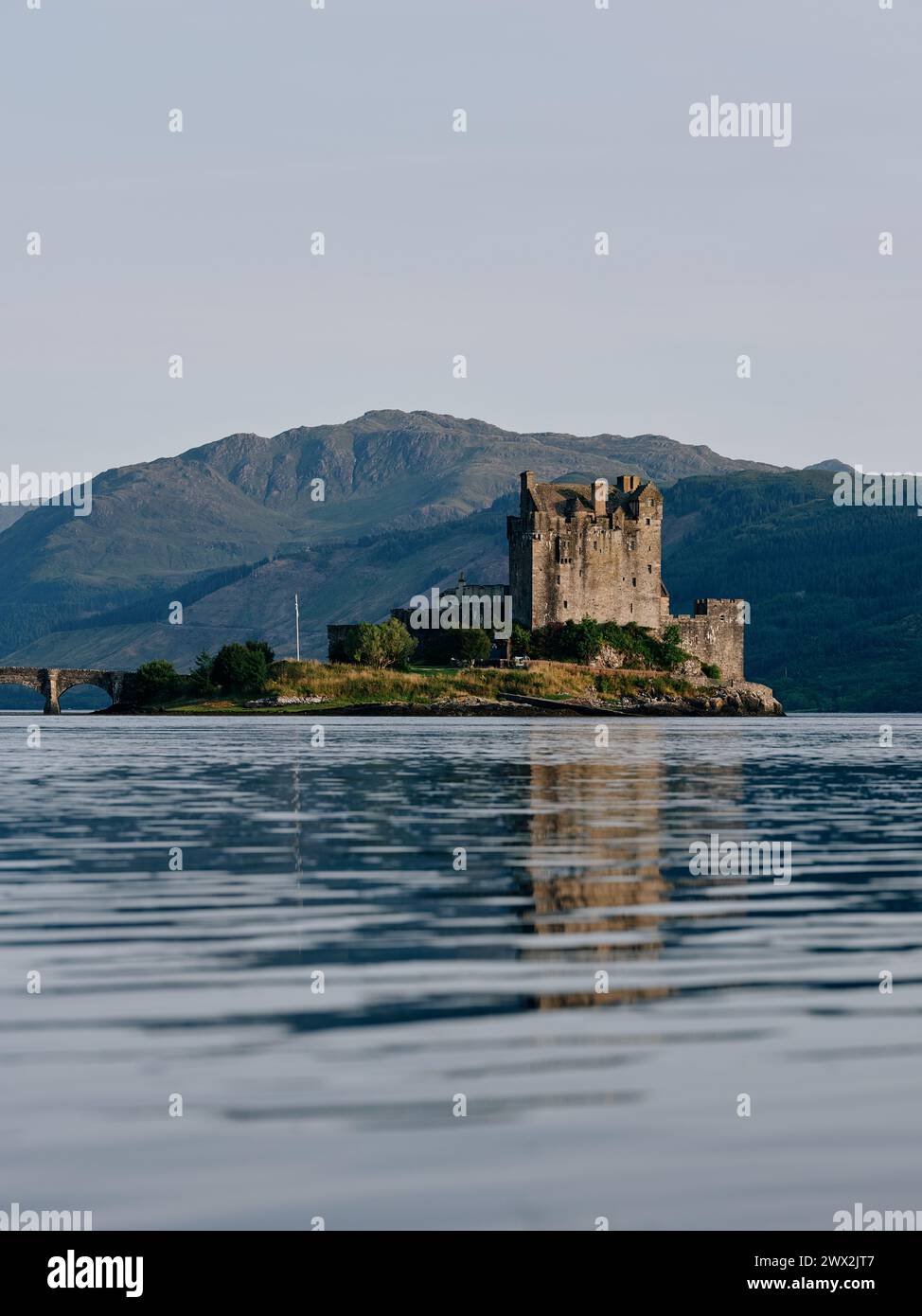 Greeting Card Eilean Donan Castle Loch Lake Scotland Landscape Birthday - View #10