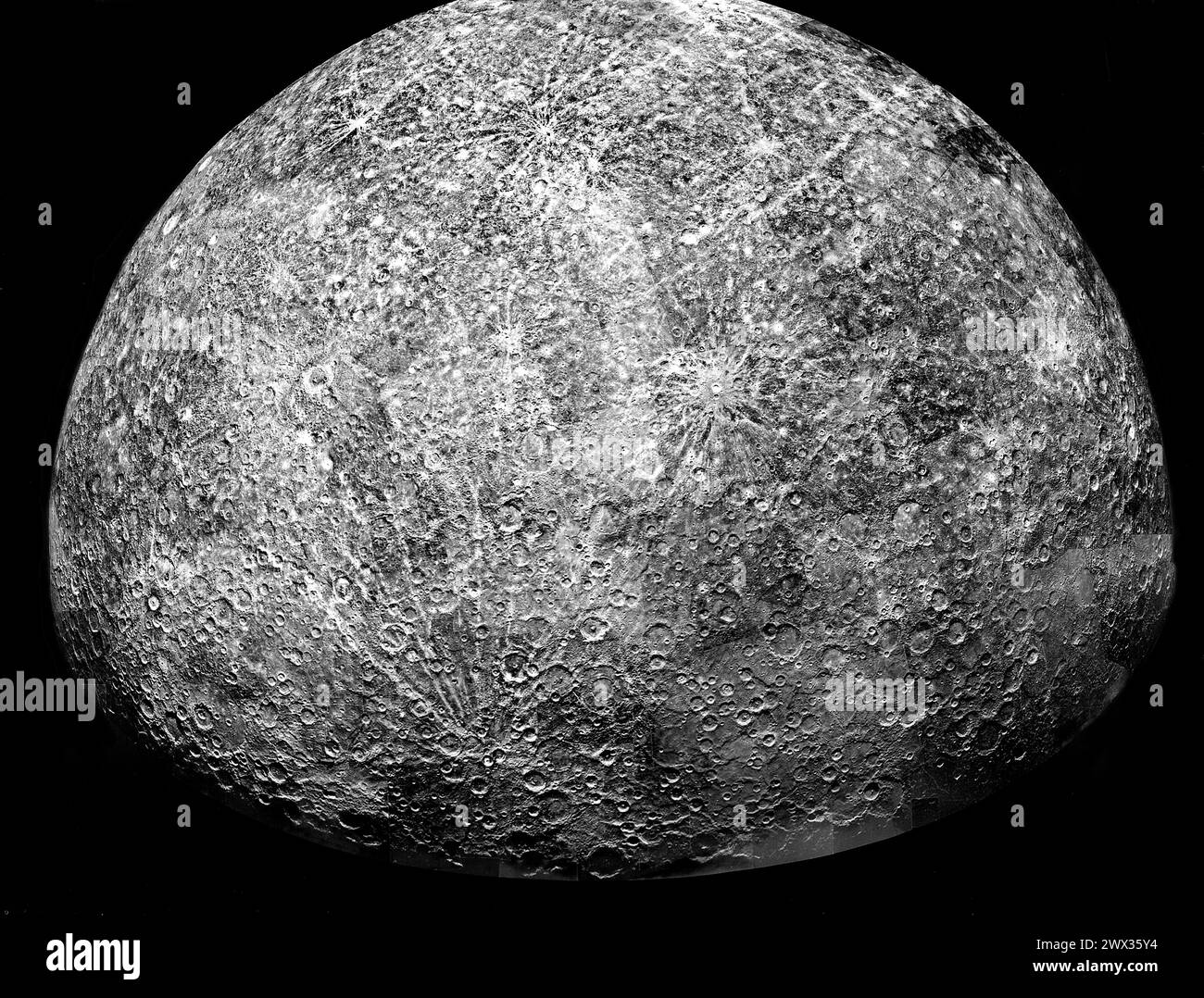 planet mercury Stock Photo