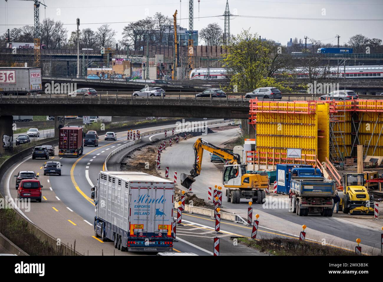 Duisburg-Kaiserberg interchange, complete reconstruction and new ...