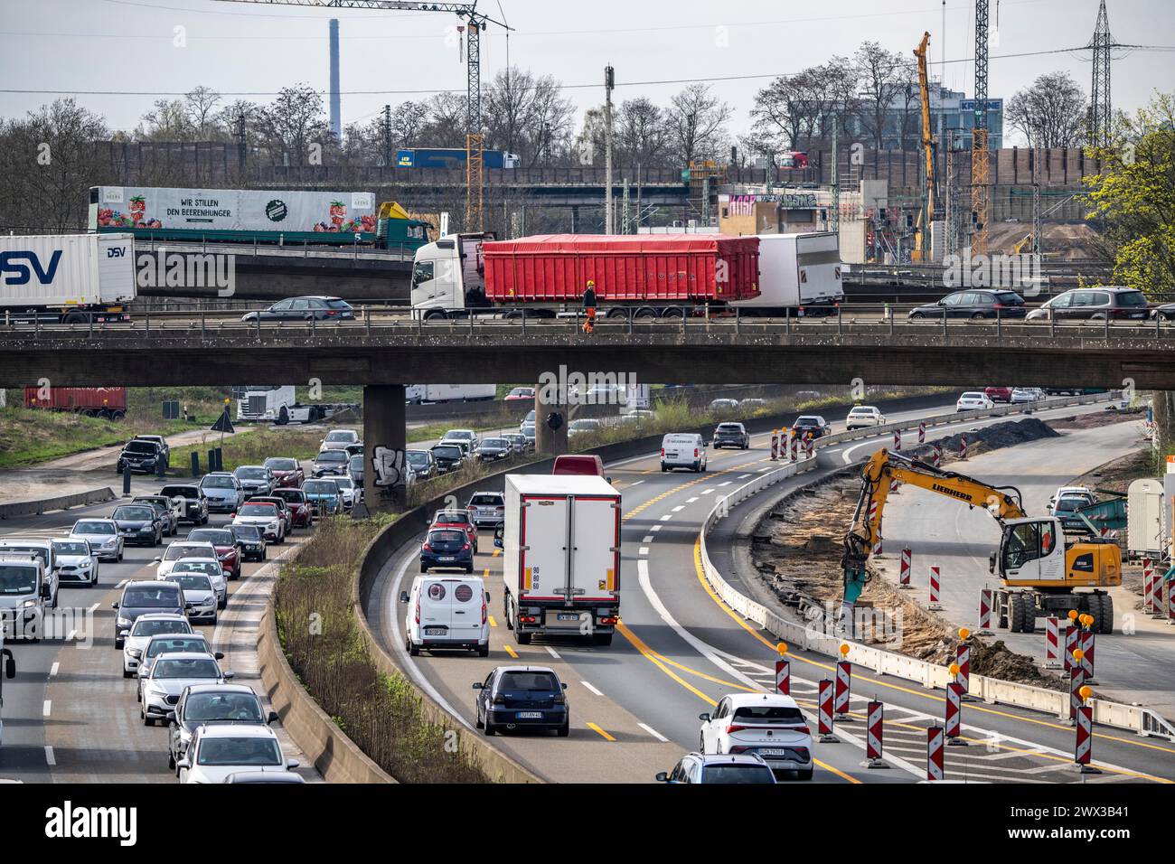 Duisburg-Kaiserberg interchange, complete reconstruction and new ...