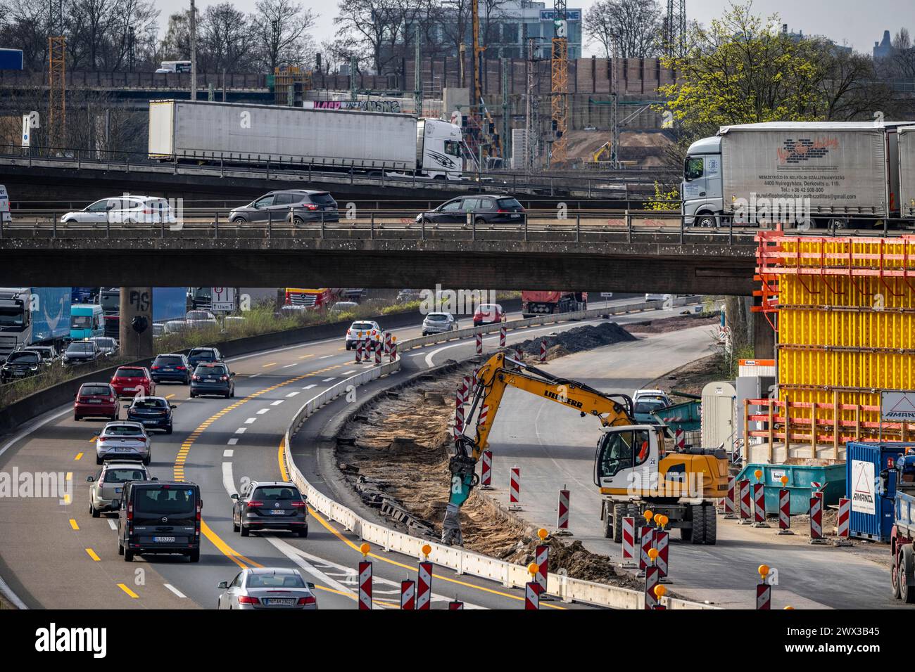 Duisburg-Kaiserberg interchange, complete reconstruction and new ...
