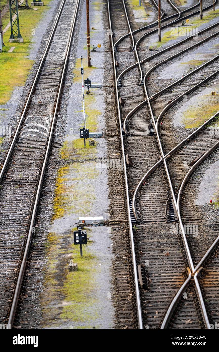 Track systems, shunting tracks, sidings, branches, the MülheimStyrum