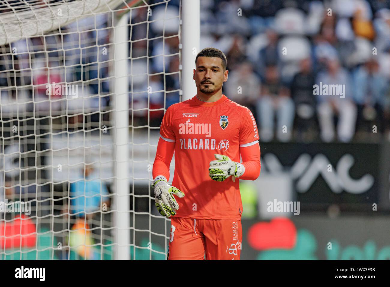 Ricardo Velho during Liga Portugal game between SC Farense and Rio Ave FC, Estadio de Sao Luis, Faro, Portugal. (Maciej Rogowski) Stock Photo