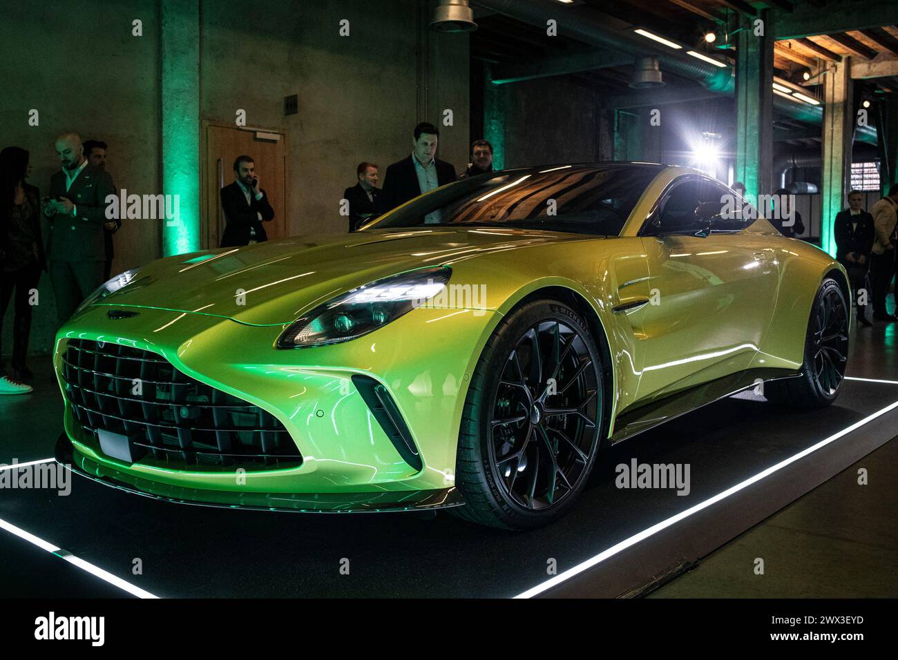 Anteprima della Nuova Aston Martin VantageMilano , Italia Cronaca