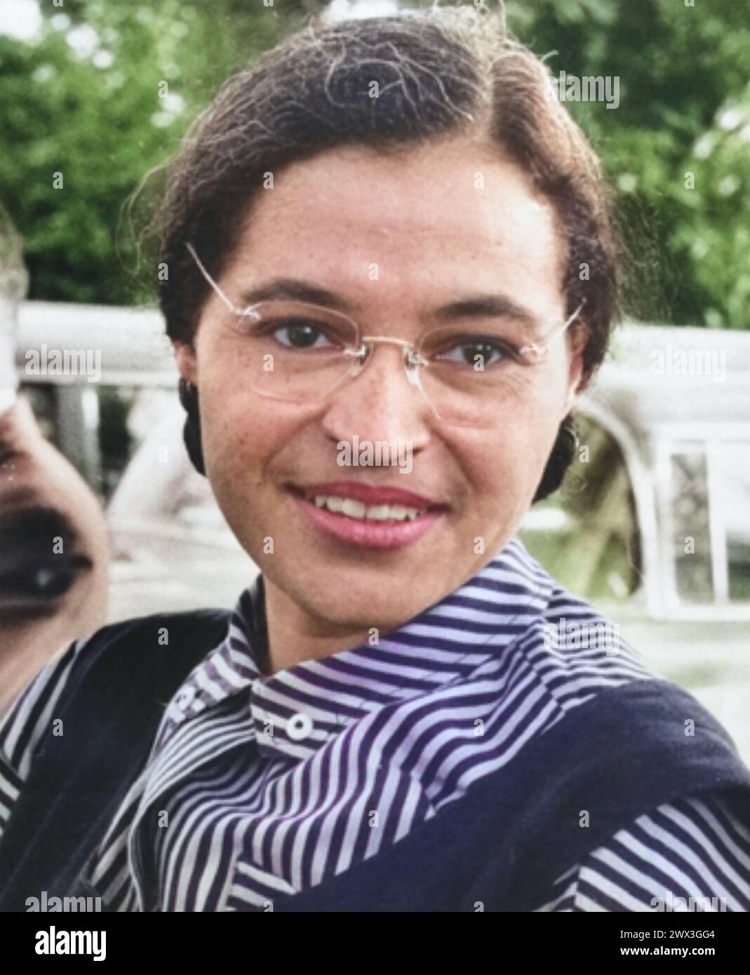 ROSA PARKS 1913 2005 American Civil Rights Activist In 1955 Stock ROSA PARKS 1913 2005 American Civil Rights Activist In 1955 Stock
