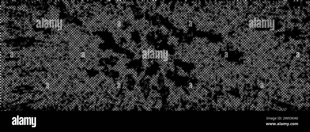 An abstract black and white halftone grunge texture background image ...