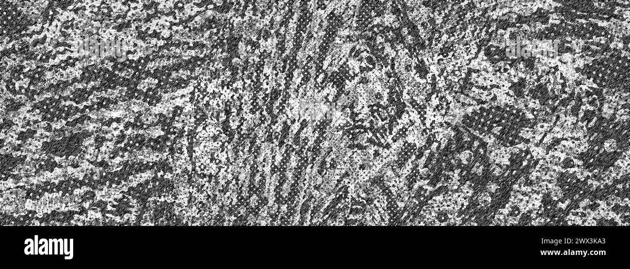An abstract black and white halftone grunge texture background image ...