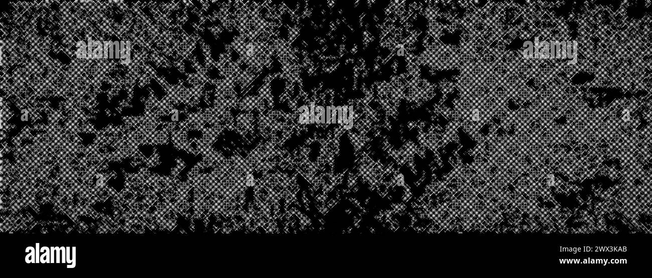 An abstract black and white halftone grunge texture background image ...