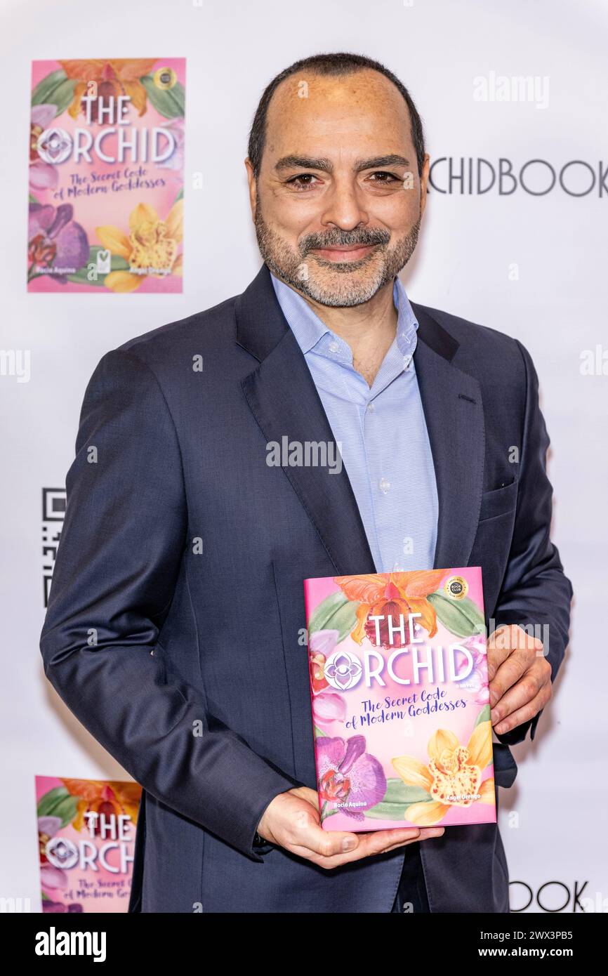 Los Angeles, USA. 26th Mar, 2024. Author Angel Orengo attends "The
