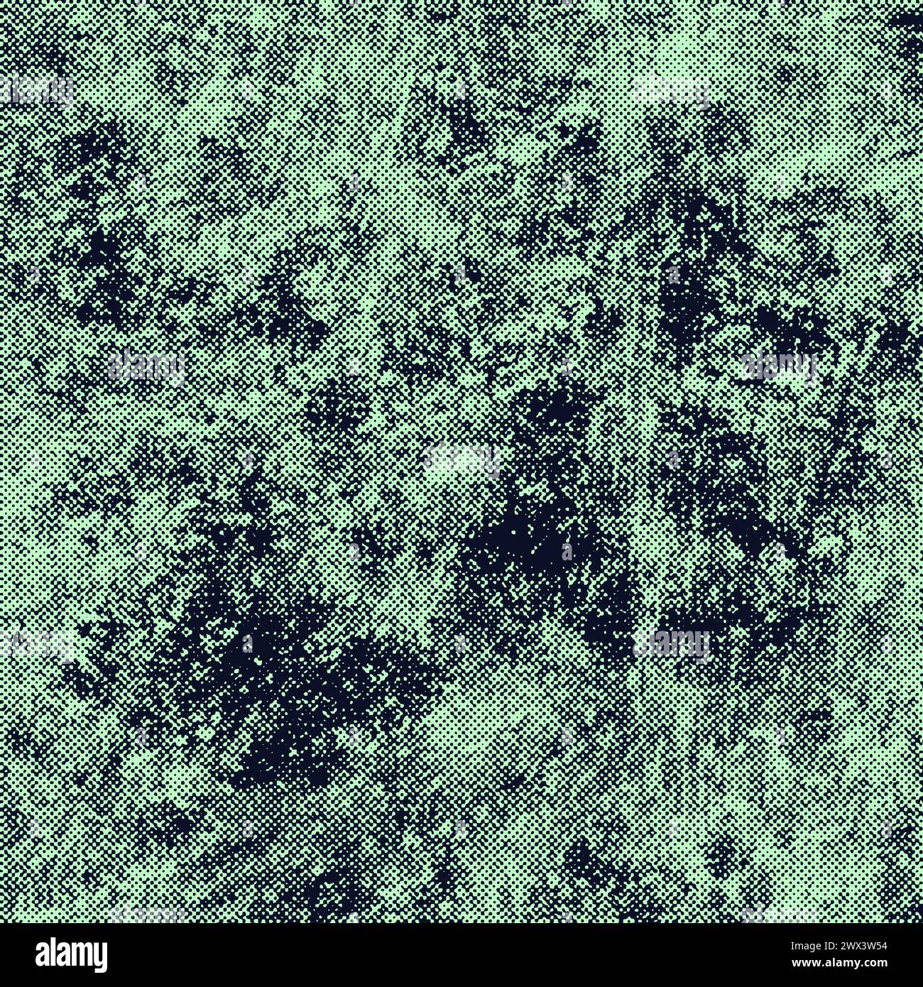 An abstract halftone grunge texture background image. Stock Photo