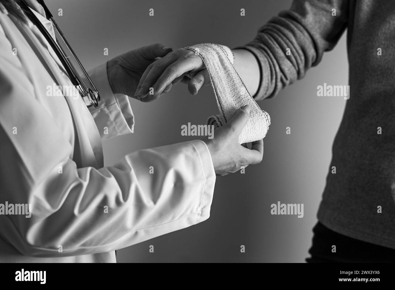 Beautiful band aid Black and White Stock Photos & Images - Alamy