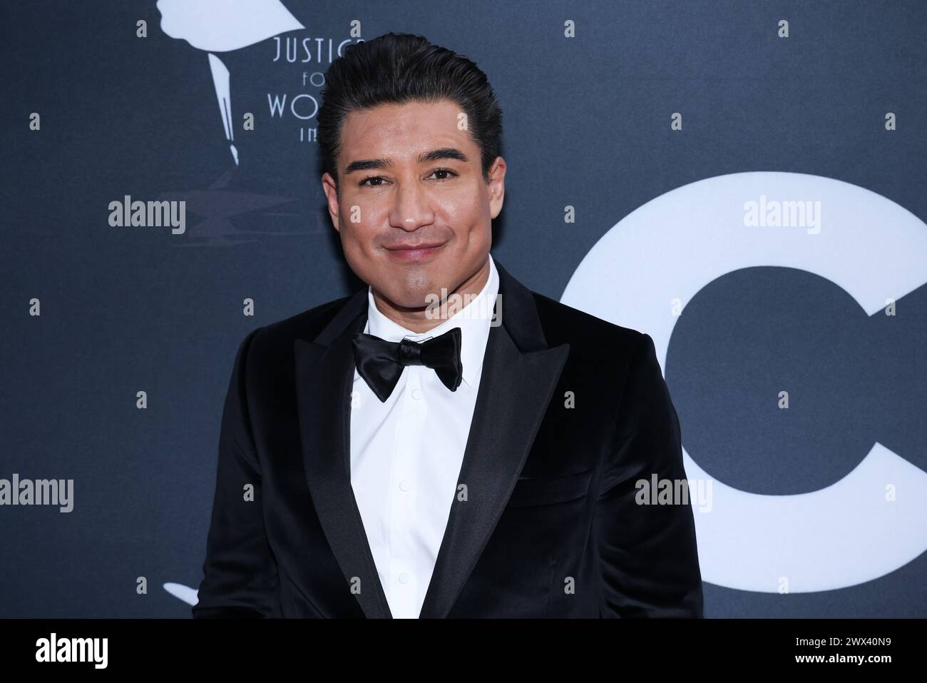 Beverly Hills, California, USA. 10th March, 2024. TV personality Mario Lopez attending the Children Uniting Nations 96th Academy Awards Viewing Party at the historic Warner Brothers Estate in Beverly Hills, California. Credit: Sheri Determan Stock Photo