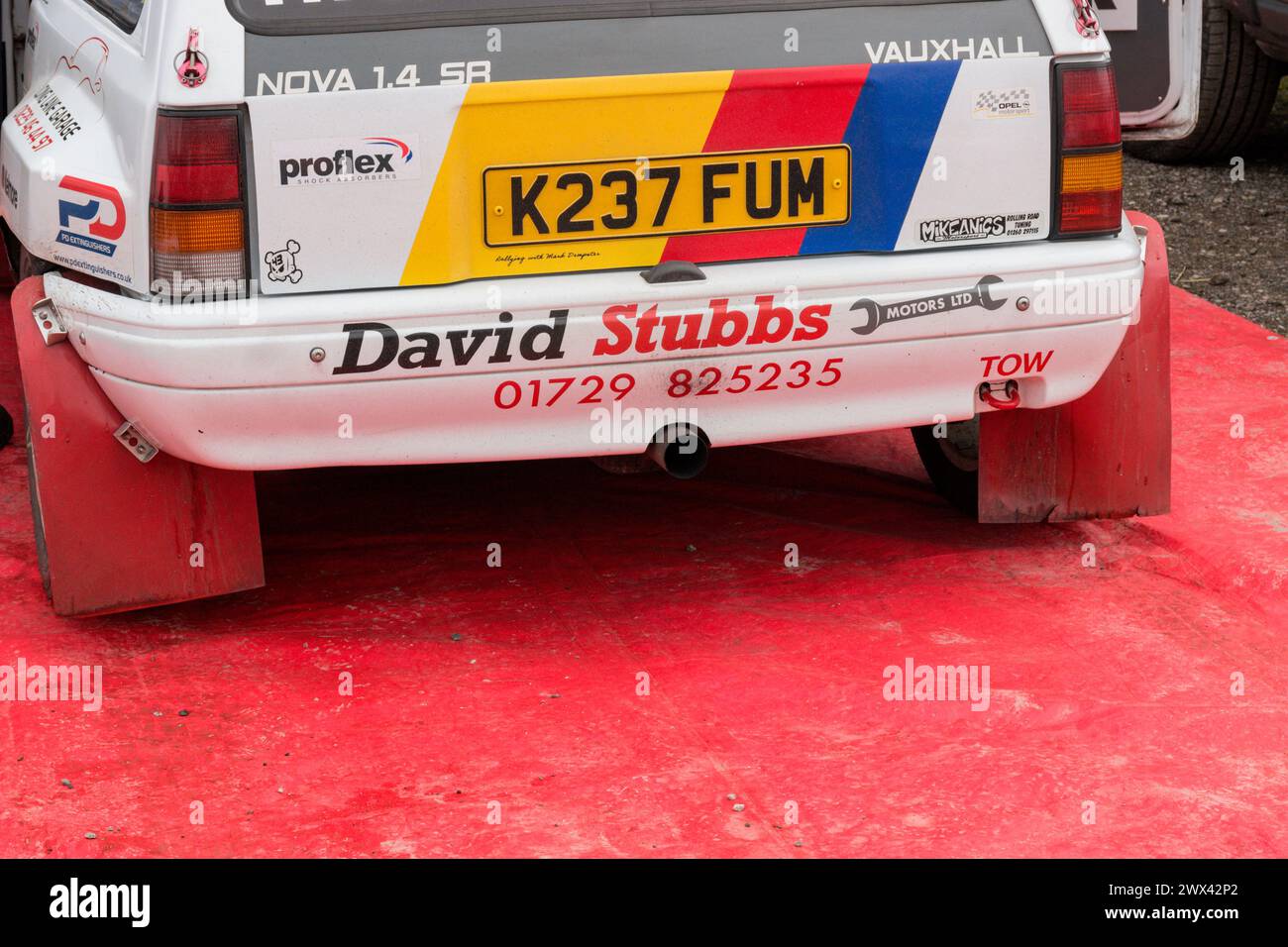Vauxhall Nova. North West Stages Rally 2024 Stock Photo Alamy