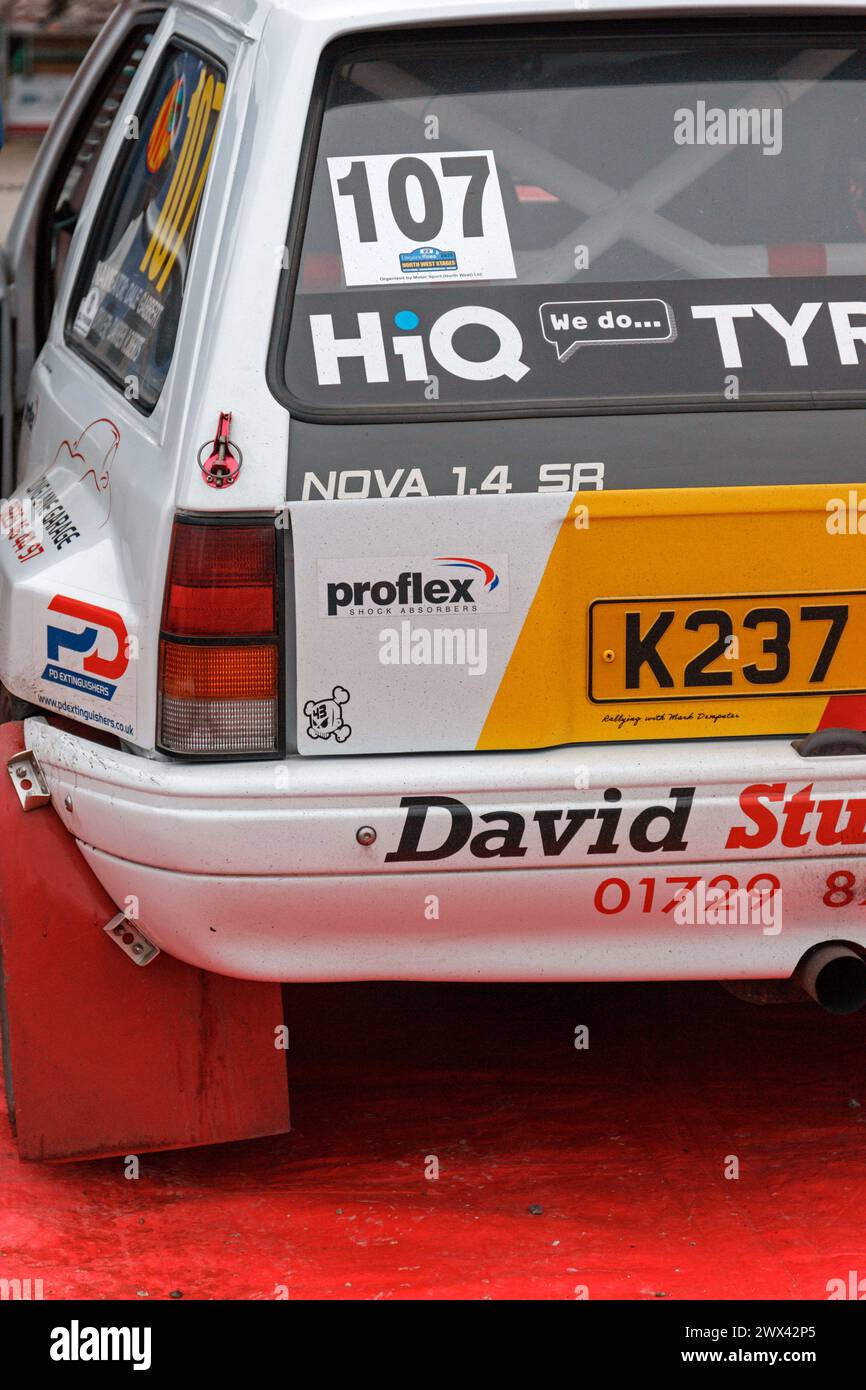Vauxhall Nova. North West Stages Rally 2024 Stock Photo Alamy